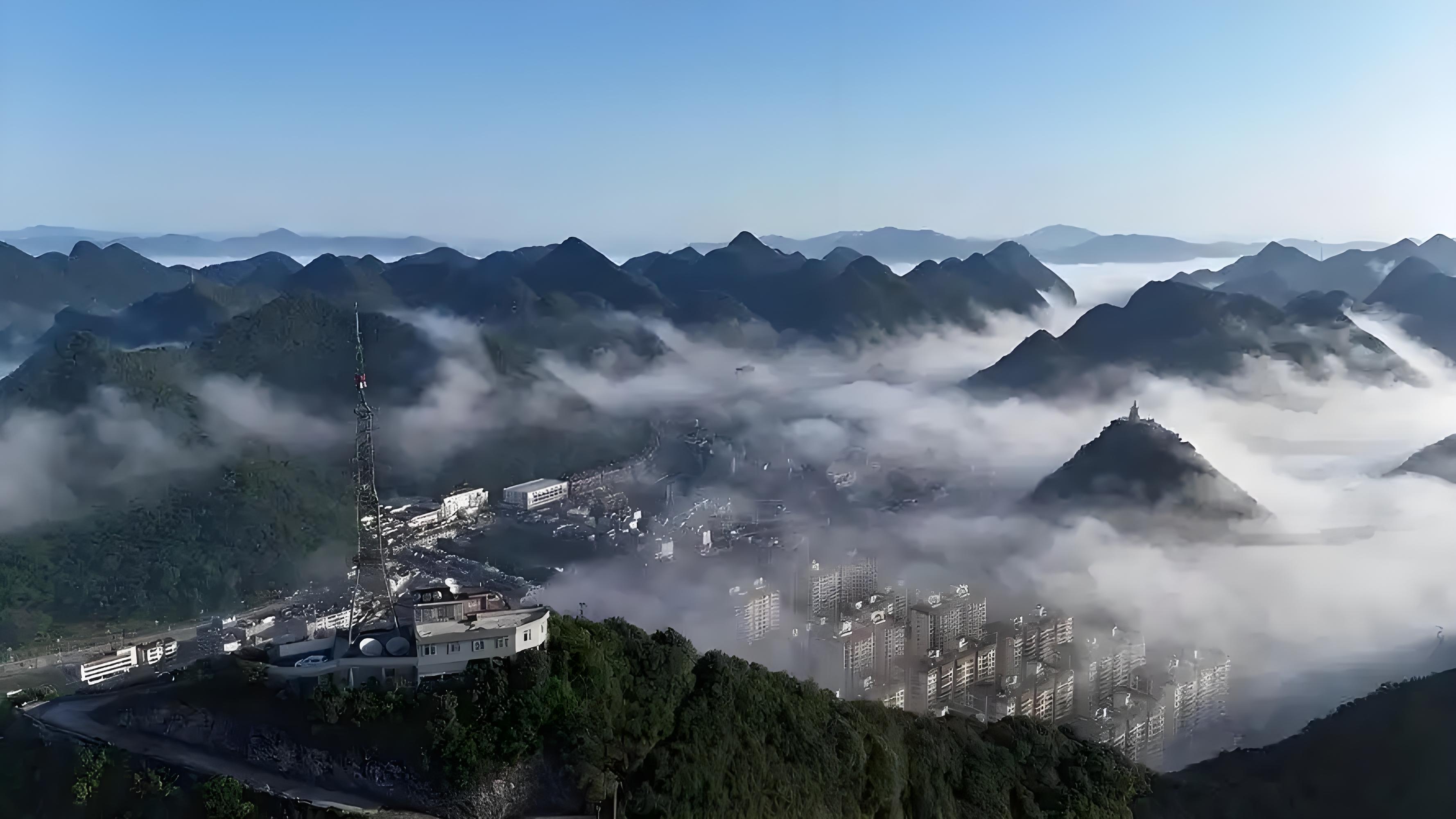 云南西畴山景